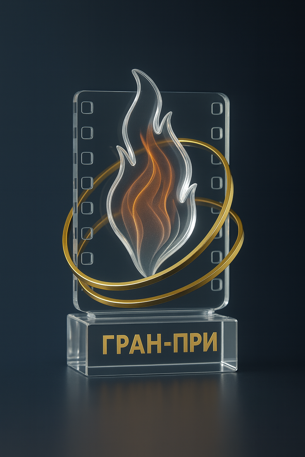 Grand Prix statuette of the BRICS+ International Film Festival